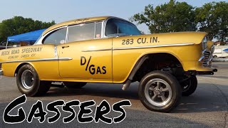 Gassers Wally Park NSRA Nostalgia Nationals 2023 [upl. by Amzaj200]