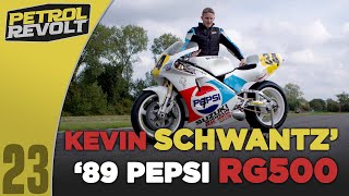 Kevin Schwantz 1989 Pepsi Suzuki RGV500  Were those 500cc GP bikes unrideable [upl. by Oina715]