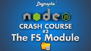 The FS Module Modules  Node JS Crash Course 3 [upl. by Asle]