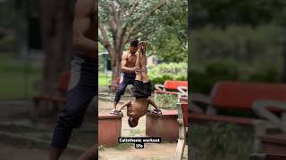 Calisthenic workout calisthenicsworkout calisthenics shorts calistenia motivation viralvideo [upl. by Hershell]