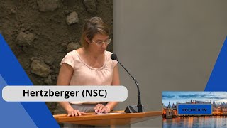 Hertzberger NSC quotDe GREEN DEAL heeft ENORME gevolgen dit wordt een OERWOUD aan REGELSquot [upl. by Prior]