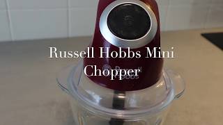 Russell Hobbs Desire Mini Chopper 2466056 Demo amp Review [upl. by Murdocca]