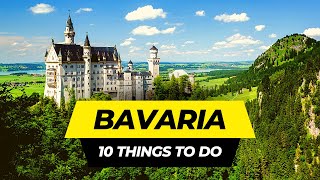 Top 10 Things to do in Bavaria 2024  Germany Travel Guide [upl. by Nekcarb]