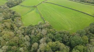 frenchmans creek from abovethe lizardcornwall droneexploring [upl. by Ellener]