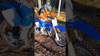 Yamaha YZ 125 Start Up amp Full Throttle Braap Acceleration shorts [upl. by Iaras]