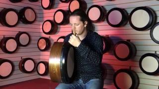 16quot Rosewood Deep Rim Tunable Bodhran by Paraic McNeela [upl. by Almeta]