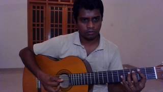 Sihinayaki Oba Nihada Mediyam Raa  Easy Guitar Tutorial [upl. by Eboh]