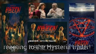 reacting to the Hysteria trailer [upl. by Nodnar]