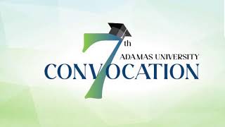 7THCONVOCATION Ceremony  Adamas University [upl. by Pauli]