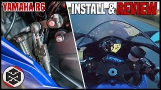 Yamaha R6 Build  Quickshifter Install amp First Ride  Review [upl. by Aneez]