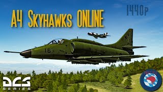 DCS  A4 Skyhawks Online  Hoggit Cold War Server [upl. by Mackenie]