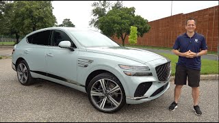 Is the 2025 Genesis GV80 Coupe a BETTER new luxury sport SUV than a BMW X6 [upl. by Tudela]