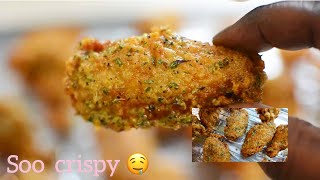 Easy Lemon Pepper Chicken Wings Recipe  Wingstop Who  Mesha’s Corner [upl. by Attenad]