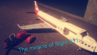 United Airlines flight 811 but in lego [upl. by Lau]