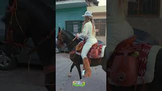 Beautiful Colombian Cowgirl Riding a Horse cowgirl colombianwomen horse riding [upl. by Suzie]