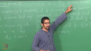 Lecture 36  Structure Theorem of Artinian Rings [upl. by Tihw]