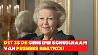 Dit Is De Geheime Schuilnaam Van Prinses Beatrix [upl. by Amisoc116]