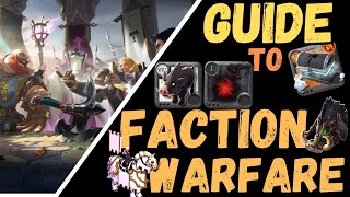 GETTING STARTED w Faction Warfare  Rewards Tokens amp Activities  Albion Online [upl. by Ardnossak]