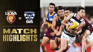 Brisbane v Geelong Highlights  Second Preliminary Final 2020  AFL [upl. by Eilah588]