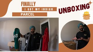 UNBOXING MY INDIAN PARCEL  ONLINE SHOPPING  INDIA TO CANADA [upl. by Bick4]