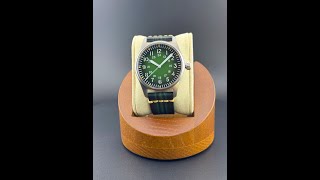 Custom Green Field Watch [upl. by Labinnah]