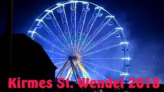 Kirmes St Wendel 2018  Impressionen bei Tag und Nacht [upl. by Bernita]