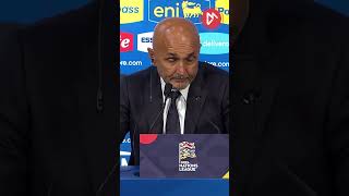 italia spalletti RISPONDE AL giornalista FRANCESE quotCREDE CHE FACCIO SIMULARE I MIEIquot [upl. by Tips]