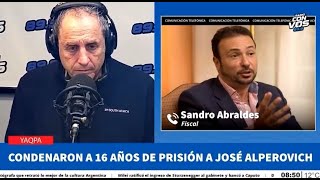 Sandro Abraldes en exclusiva con Tenembaum Habla por primera vez el fiscal del caso Alperovich [upl. by Eiramanel]