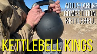 Kettlebell Kings  Living Fit adjustable competition kettlebell unboxing [upl. by Asert476]