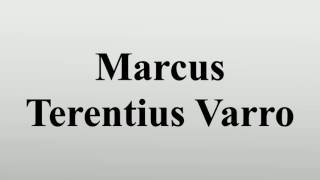 Marcus Terentius Varro [upl. by Silliw71]