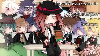 ✨Diabolik Lovers react to Genshin impact Fontaine Especial Christmas 🥶💗✨ 11 OG IDEA [upl. by Gnat758]