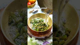 CAPSICUM ACHARSHIMLA MIRCHI KA ACHAR arunavijay recipe food pickle easyrecipe [upl. by Aninat]