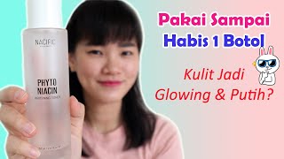 SKINCARE KULIT CERAH amp GLOWING  NACIFIC PHYTO NIACIN WHITENING TONER REVIEW [upl. by Apeed]