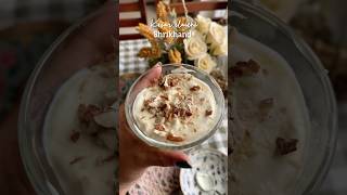 Kesar pista shrikhand recipe recipe shortsfeed shorts short cooking recipe trend food [upl. by Mufinella]