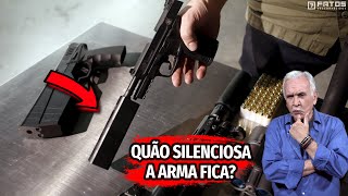 Como funcionam os silenciadores e quão silenciosas ficam as armas com eles [upl. by Ylaek547]