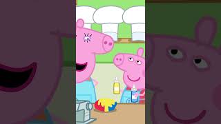 Rainbow Pasta Bar PeppaPig Shorts PeppaPigTales [upl. by Larrisa]