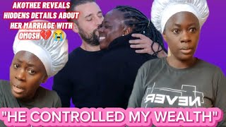 AKOTHEE EXPOSES HIDDEN DETAILS ABOUT HER MARRIAGE WITH EX HUBBY OMOSH😭💔PART 2 [upl. by Drwde]