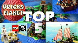 Top 5 Most popular Lego Pirates videos 2016 on my channel [upl. by Arte]