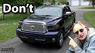 Heres Why Ill Die Before I Buy a New Toyota Tundra [upl. by Hairej]