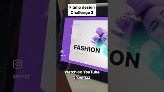 Figma design challenge 3  creat a professional home page figma uidesign [upl. by Scevour]