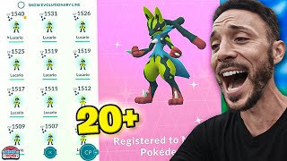 RecordBreaking Shinies My Biggest Raid Shiny Haul Ever in Pokémon GO [upl. by Jonme21]