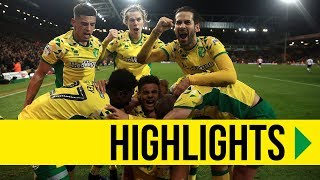 HIGHLIGHTS Norwich City 32 Bolton Wanderers [upl. by Caundra]