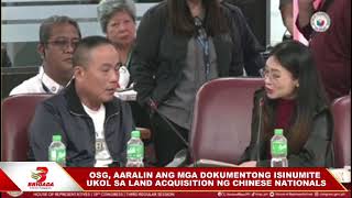 OSG aaralin ang mga dokumentong isinumite ng Quad Comm [upl. by Atlanta]