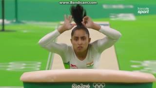 Dipa Karmakar IND Qual VT Olympics Rio 2016 [upl. by Etnwahs]