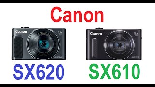 Canon PowerShot SX620 vs Canon PowerShot SX610 [upl. by Merrilee925]