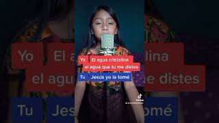 El Agua Cristalina  Sherlyn Rosario canta conmigo shorts [upl. by Fitts75]