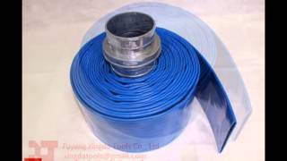 Xingda Layflat Hose irrigation hose riego mangueras [upl. by Aikcin]