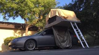 Front runner outfitters roof top tent break down time lapse [upl. by Fischer]