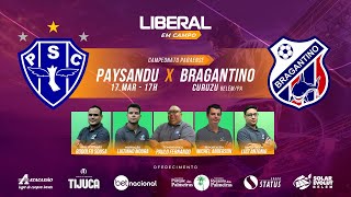 PAYSANDU X BRAGANTINO  AO VIVO  PARAZÃO 2024  QUARTAS DE FINAL  JOGO DE VOLTA [upl. by Aley54]