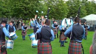 Cullybackey Pipe Band  World Pipe Band Championships 2010 [upl. by Olinad894]